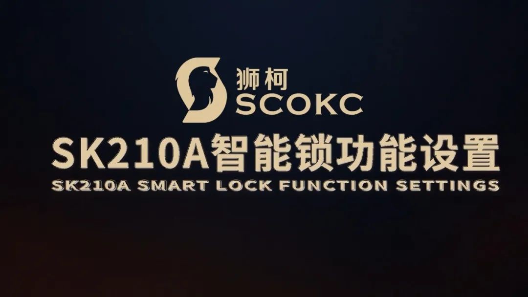 狮柯SK210A设置视频指导