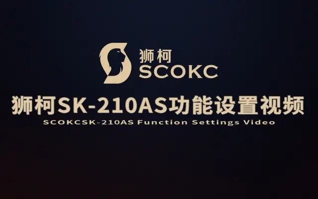 狮柯SK-210AS智能锁功能设置视频