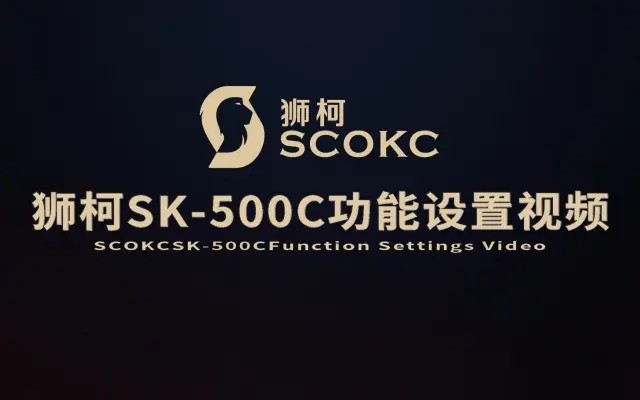 狮柯SK-500C智能锁功能设置视频